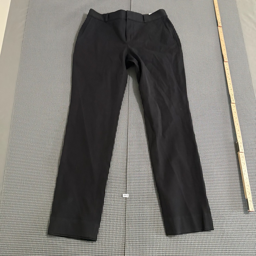 Banana Republic Ryan Black Slim Straight Dress Pants Womens Size 2